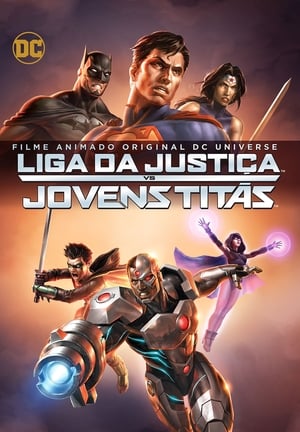 Justice League vs. Teen Titans poster 1