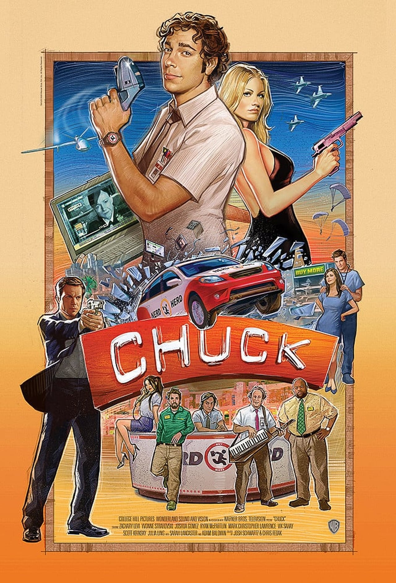 Watch Chuck Season 1 Online Free Chuck, Season 1 release date, trailers, cast, synopsis and reviews