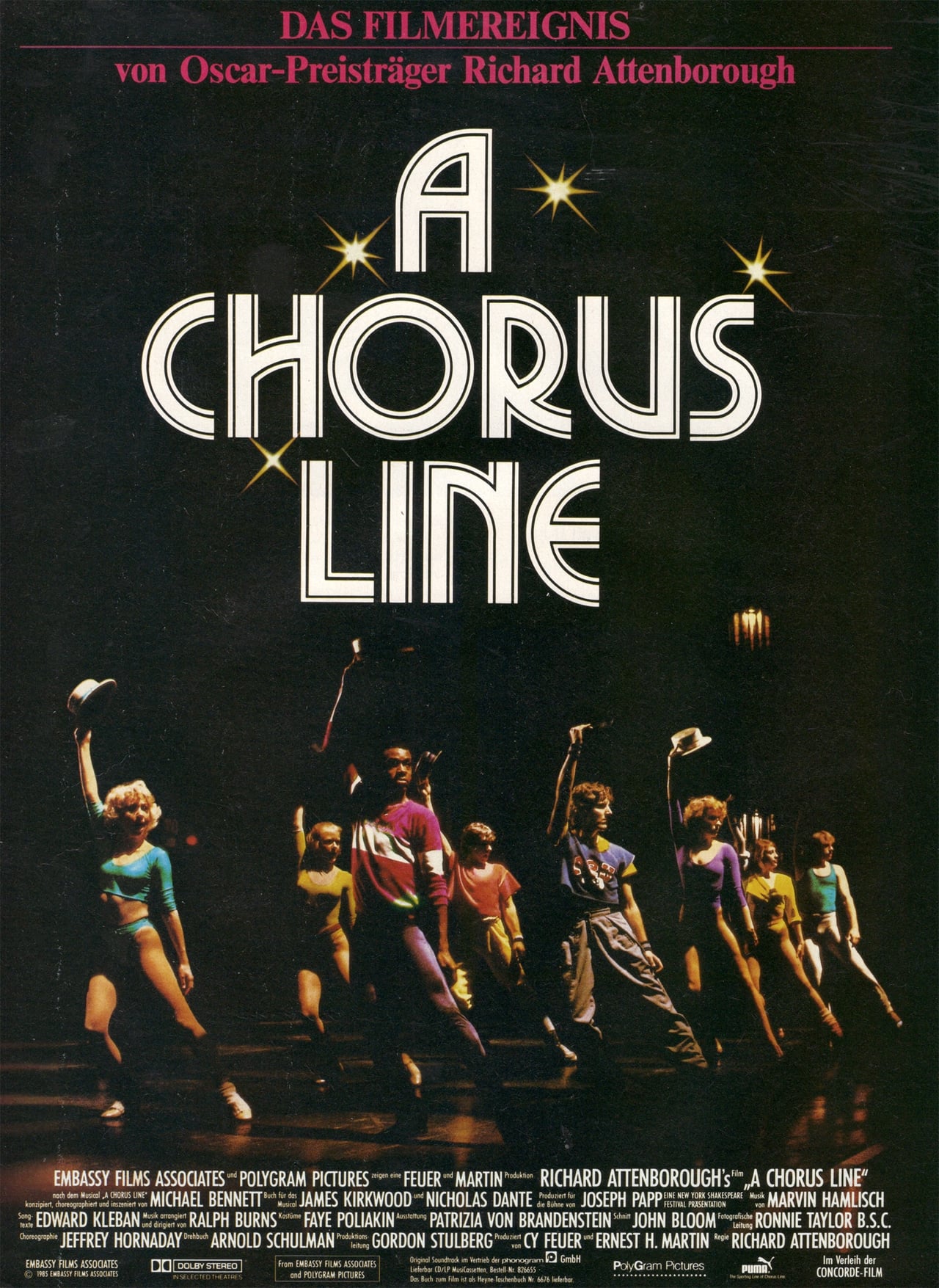 A Chorus Line Movie Synopsis, Summary, Plot & Film Details