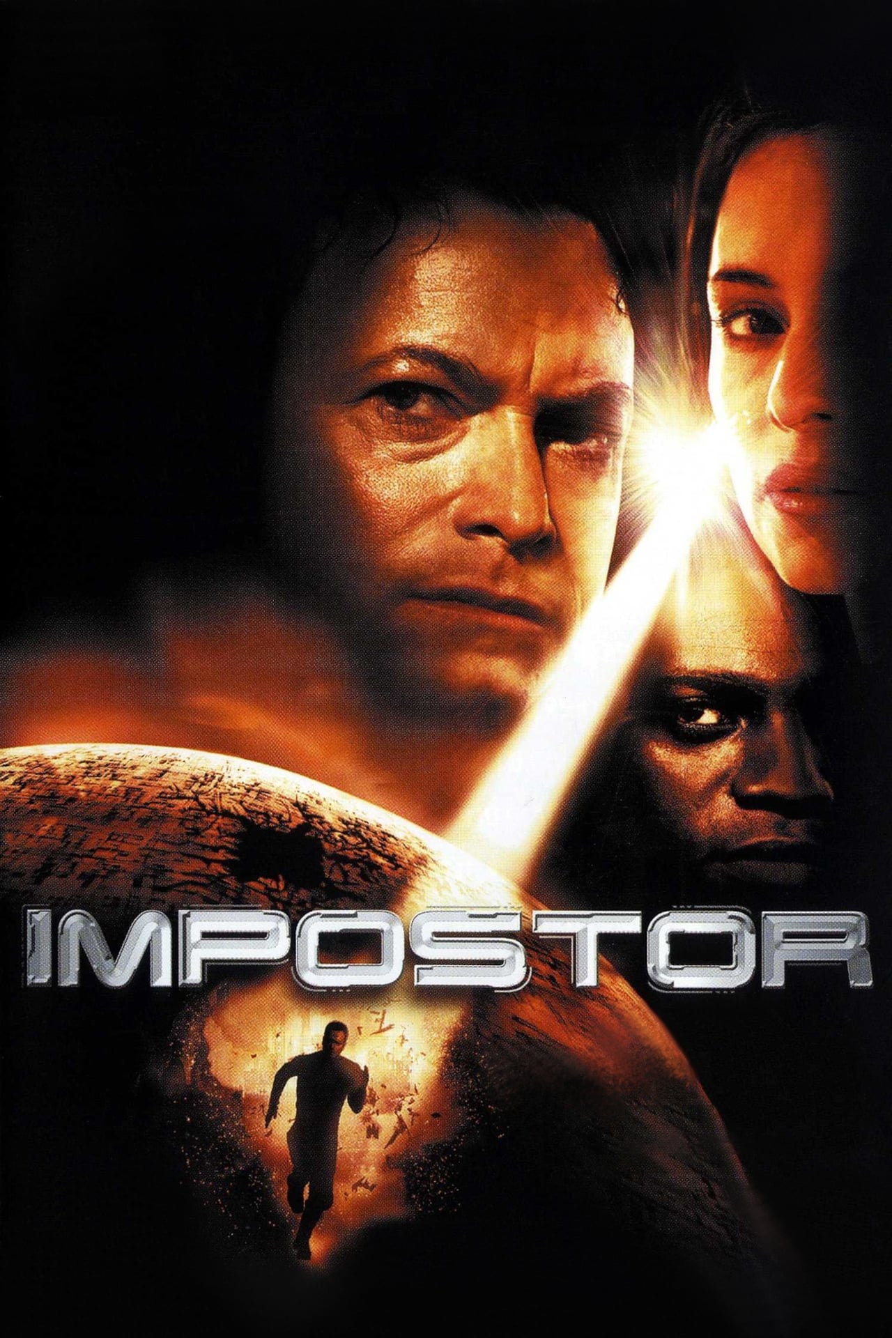 Пришелец 2001. Пришелец Гэри Фледер, 2001. Impostor 2001. Пришелец 2001 Постер.