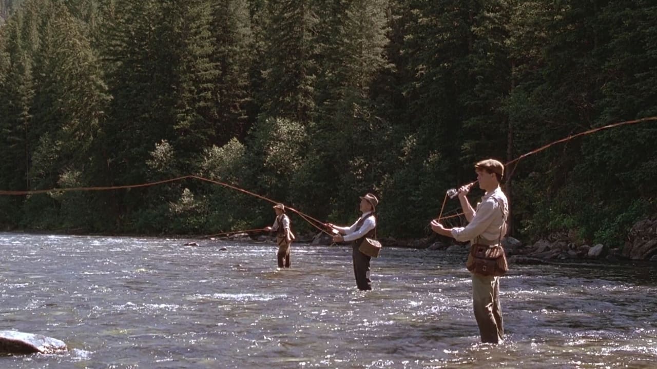 Run like a river. Брэд Питт там где течет река.