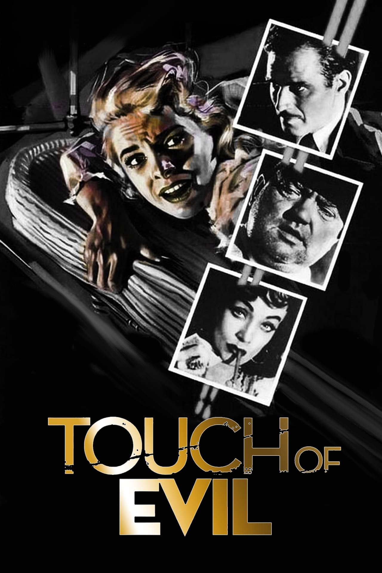 Печать зла. Touch of Evil 1958. Печать зла фильм. Постер Touch of Evil. Печать зла 1958.