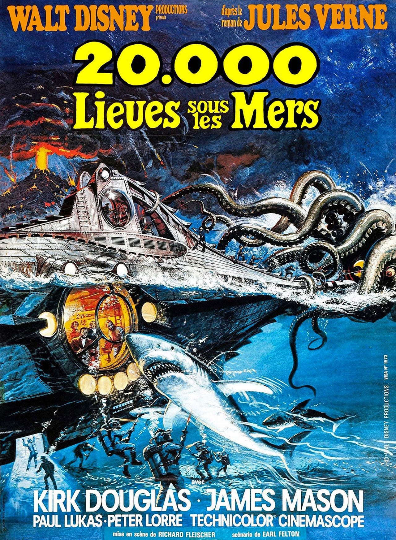 20,000 Leagues Under the Sea Movie Synopsis, Summary, Plot & Film Details