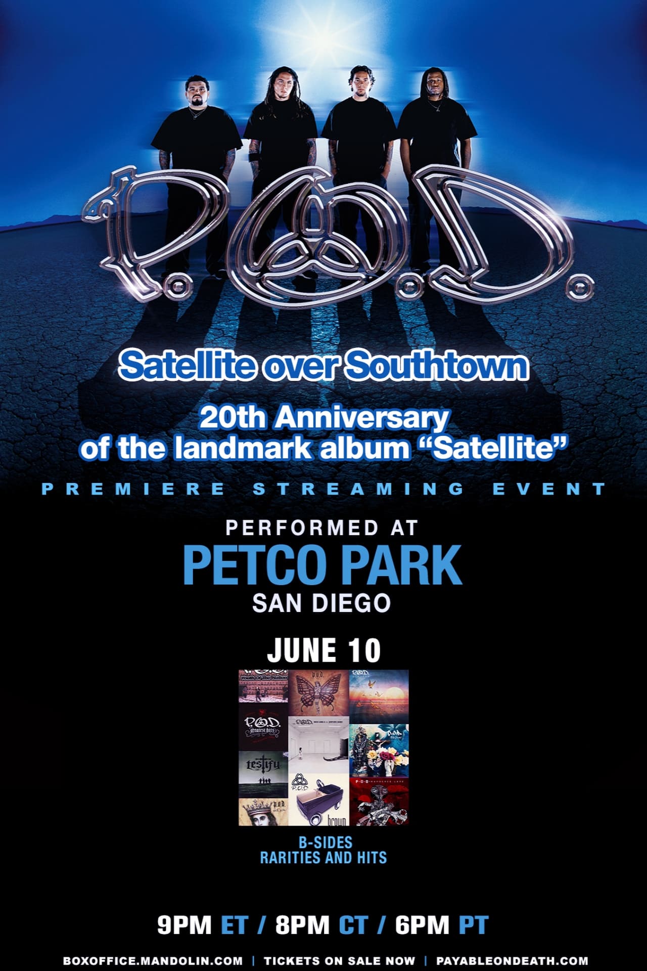 P o d satellite. P.O.D. the fundamental elements of Southtown.