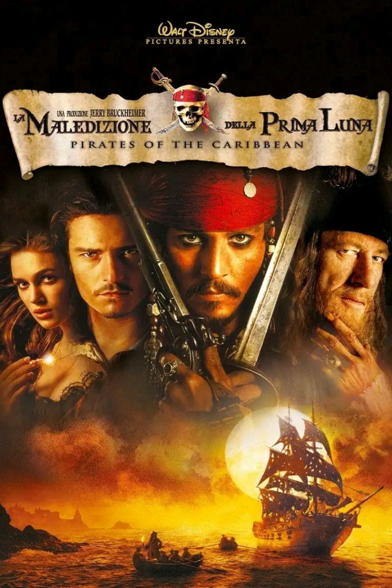 pirates of the caribbean the curse of the black pearl 1080p