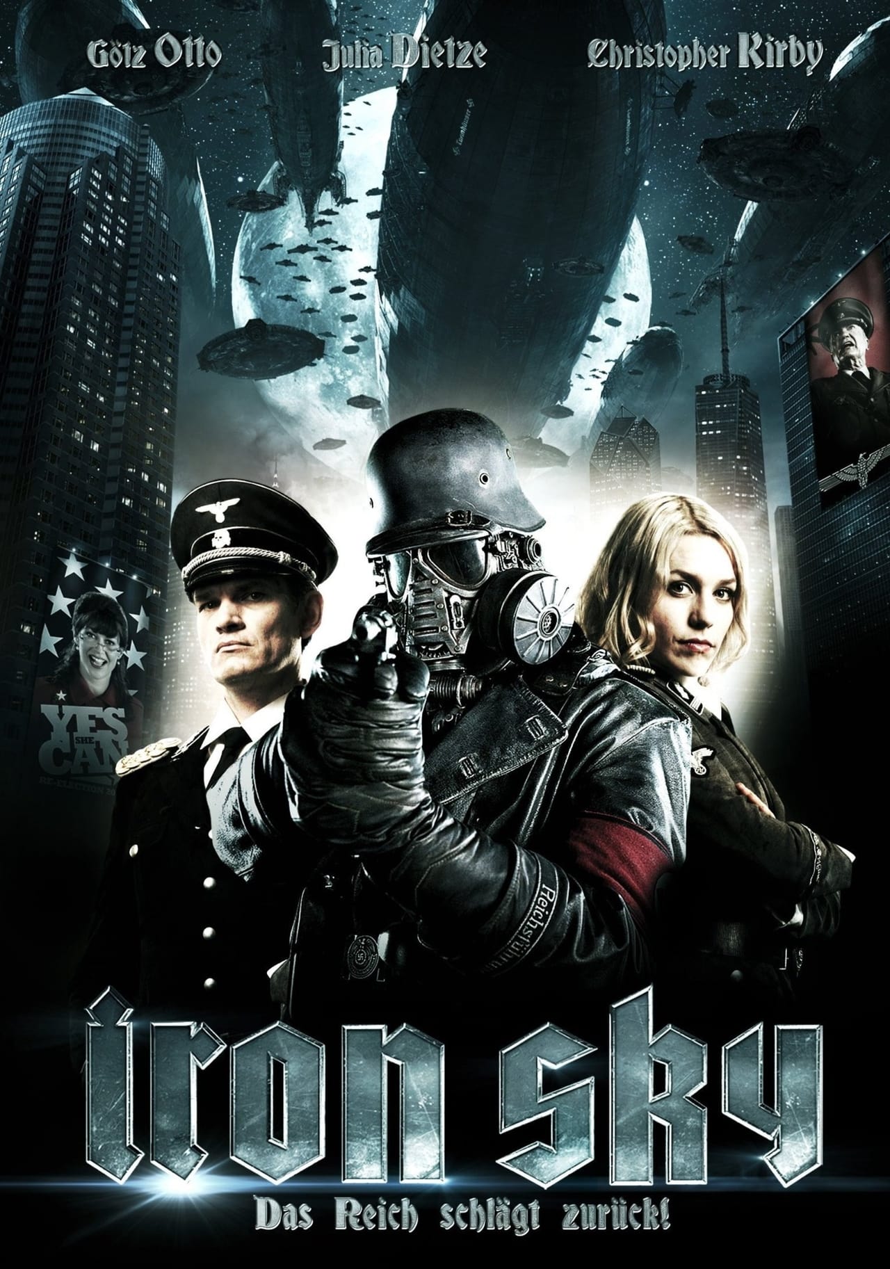 Iron sky перевод. Iron Sky фильм 2012. Трилогия железное небо. Железное небо Постер. Железное небо 2012 постеры.