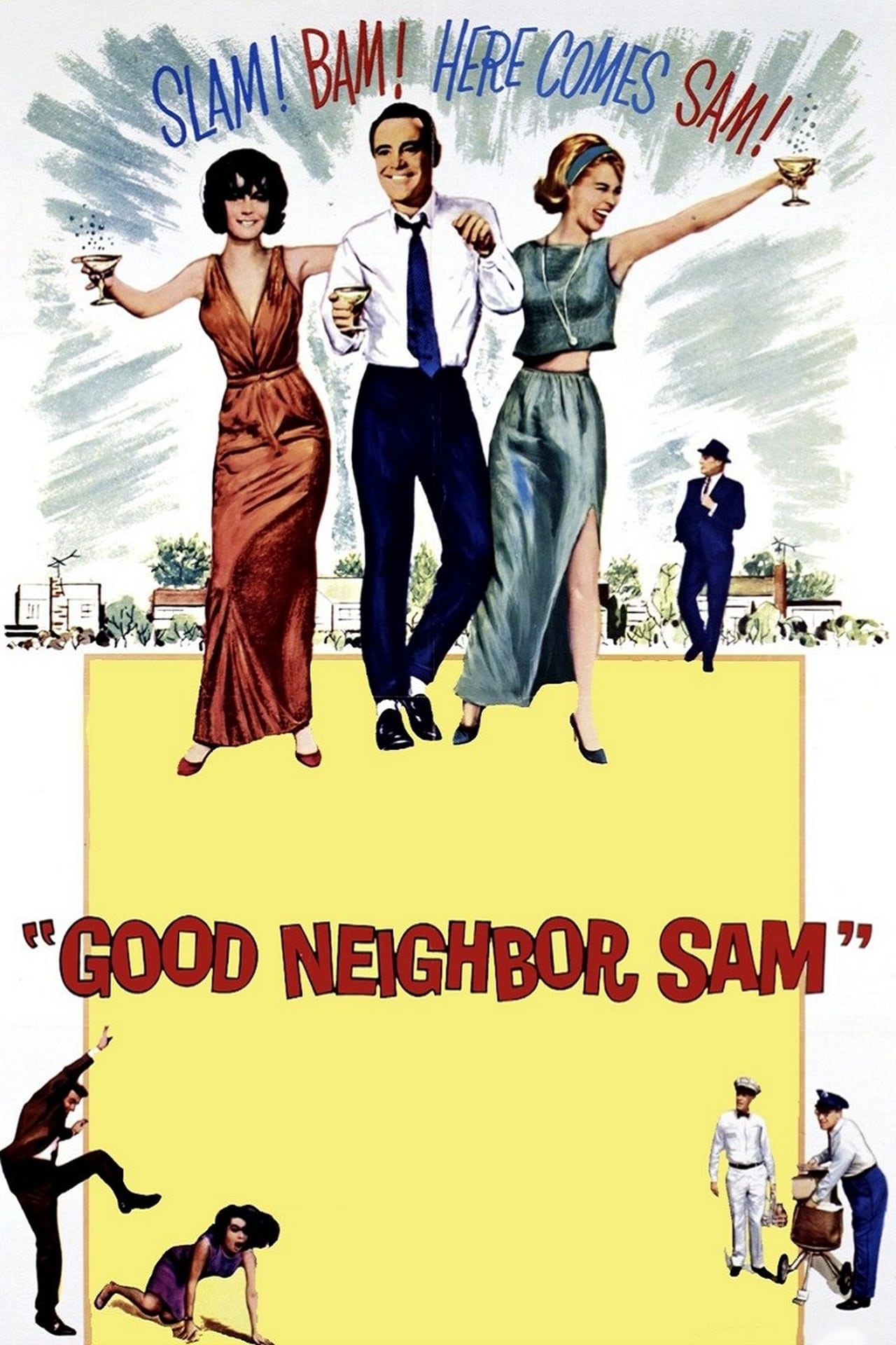 Хороший сосед. Good Neighbor Sam 1964. Фильм добрый сосед Сэм. Хороший сосед Сэм (good Neighbor Sam) 1964. Хорошие соседи Постер.