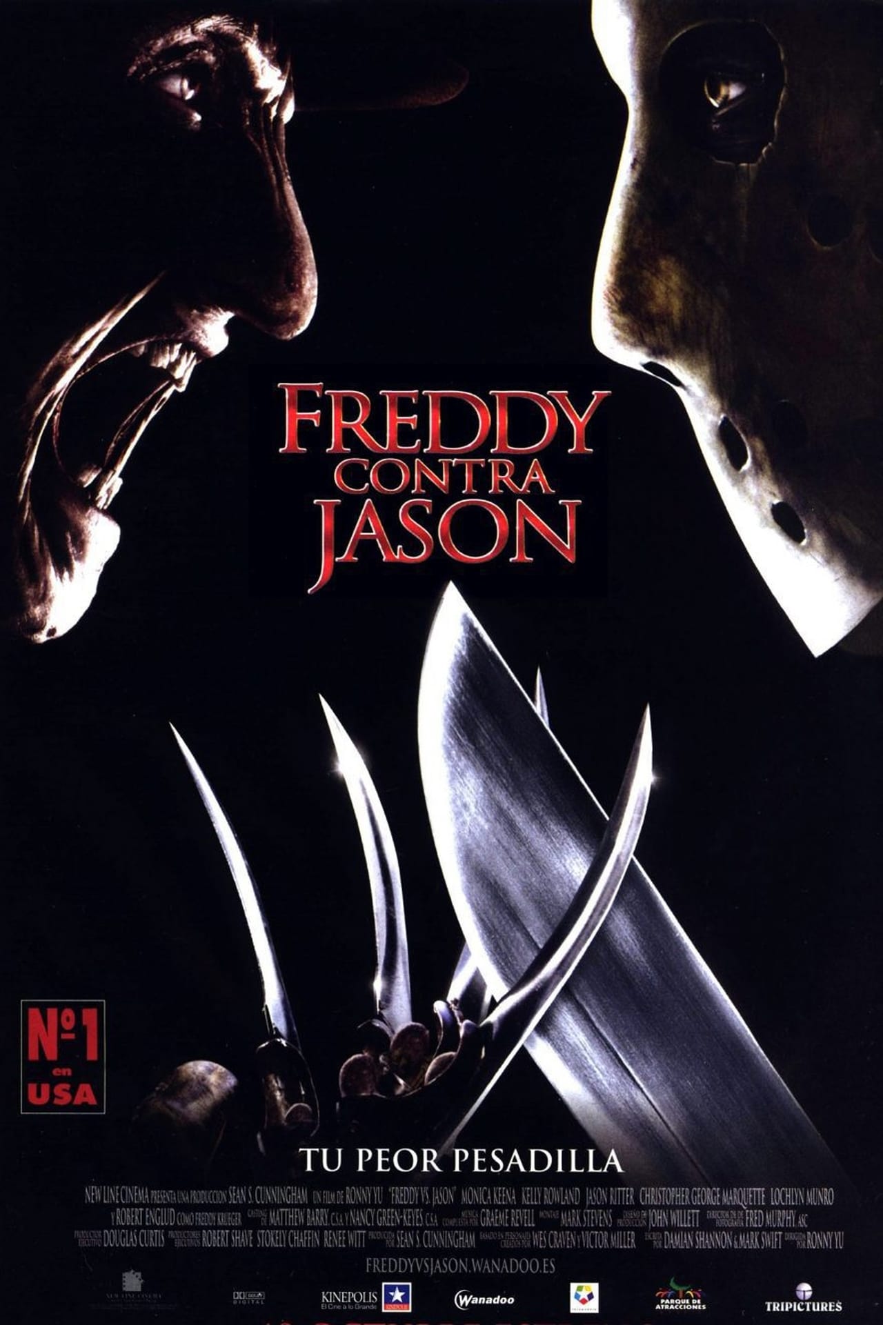 freddy vs jason movie posters