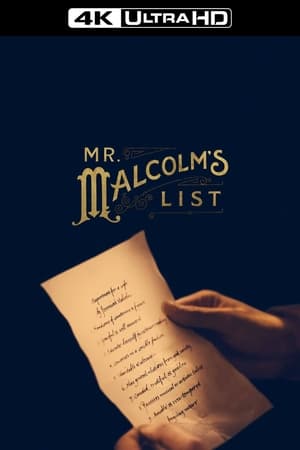 Mr. Malcolm's List poster 3