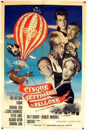 Five Weeks in a Balloon poster 2