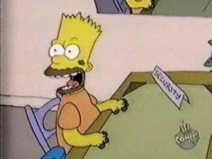 The Simpsons: Kiss Me, I'm a Simpson! - Shoplifting image