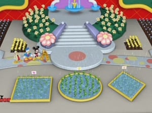 Mickey Mouse Clubhouse, The Wizard of Dizz - Minnie's and Daisy's Flower Shower image