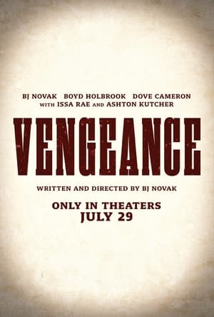 Vengeance (2022) poster 4