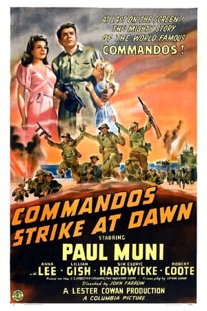 Commandos Strike At Dawn poster 2