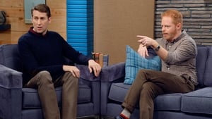 Comedy Bang! Bang!, Vol. 4 - Jesse Tyler Ferguson Wears a Brown Checked Shirt and Stripey Socks image