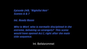 Star Trek: The Next Generation: The Complete Series - Deleted Scenes: S06E23 - Rightful Heir image