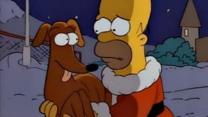 The Simpsons, Season 1 - Simpsons Roasting on an Open Fire image